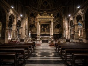 sonido en la iglesia